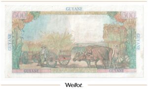 500 Франков ND (1947-1949) Французская Гайана