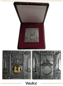 Плакета 2010 Иван Гашпарович — Дмитрий Медведев Словакия UNC