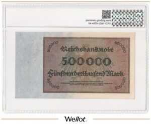 500000 Марок 1923 Германия PG 64+ UNC