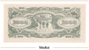1000 Долларов ND (1945) Малайя Японская Оккупация UNC